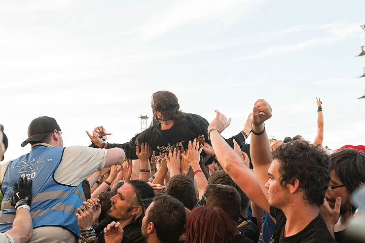 In Flames @ Rock Am Ring 2015, foto 36, foto's door Edwin Houdevelt - FrontView Magazine