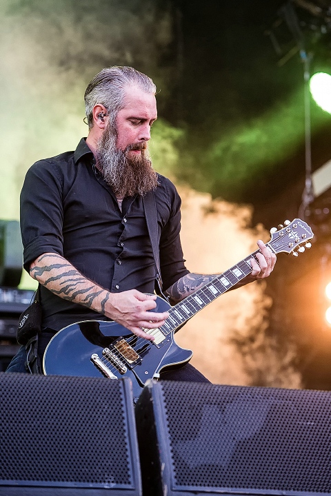 In Flames @ Rock Am Ring 2015, foto 38, foto's door Edwin Houdevelt - FrontView Magazine