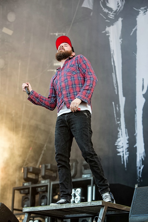 In Flames @ Rock Am Ring 2015, foto 39, foto's door Edwin Houdevelt - FrontView Magazine