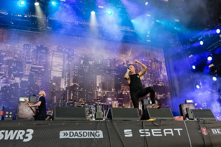 Parkway Drive @ Rock Am Ring 2015, foto 3, foto's door Edwin Houdevelt - FrontView Magazine