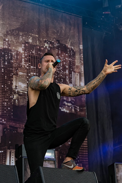 Parkway Drive @ Rock Am Ring 2015, foto 8, foto's door Edwin Houdevelt - FrontView Magazine