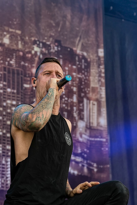Parkway Drive @ Rock Am Ring 2015, foto 10, foto's door Edwin Houdevelt - FrontView Magazine