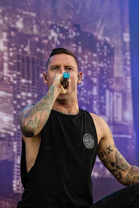 Parkway Drive @ Rock Am Ring 2015, foto 13, foto's door Edwin Houdevelt - FrontView Magazine
