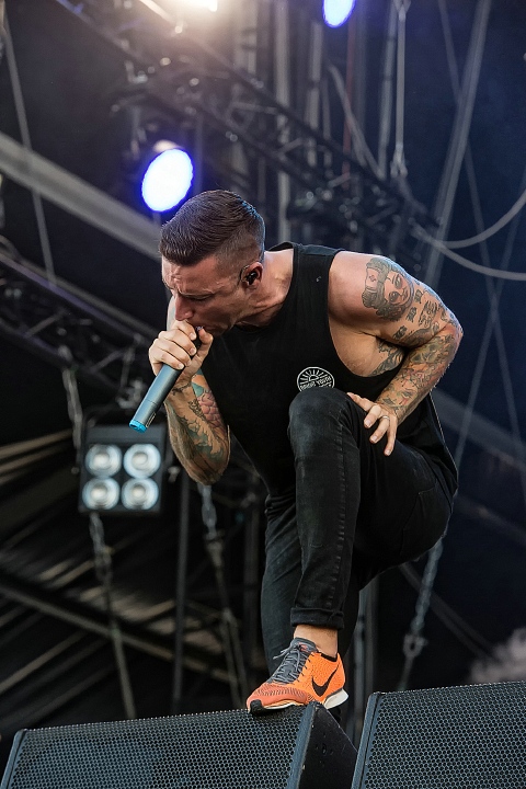 Parkway Drive @ Rock Am Ring 2015, foto 14, foto's door Edwin Houdevelt - FrontView Magazine