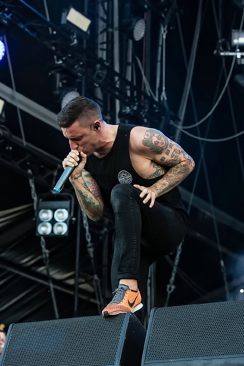 Parkway Drive @ Rock Am Ring 2015, foto 15, foto's door Edwin Houdevelt - FrontView Magazine