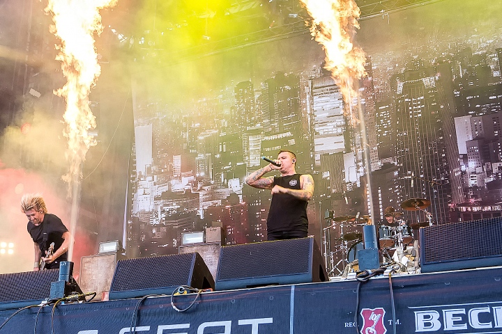 Parkway Drive @ Rock Am Ring 2015, foto 20, foto's door Edwin Houdevelt - FrontView Magazine
