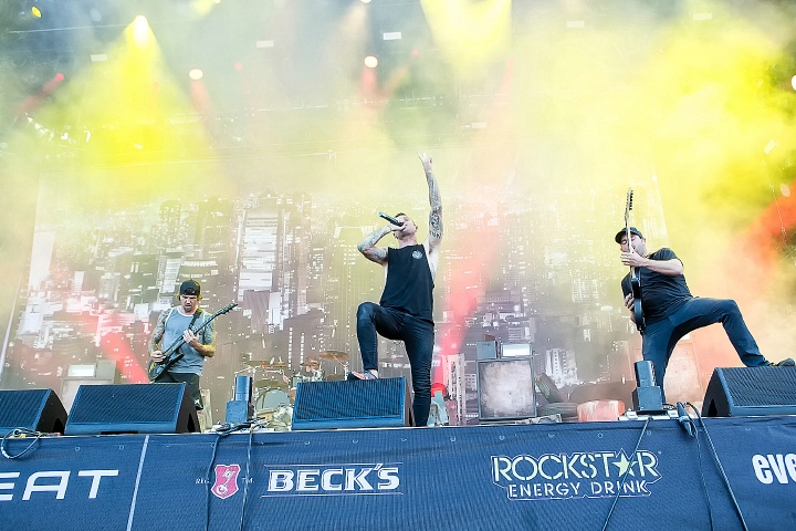Parkway Drive @ Rock Am Ring 2015, foto 26, foto's door Edwin Houdevelt - FrontView Magazine