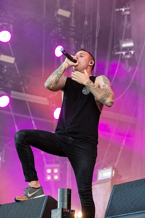 Parkway Drive @ Rock Am Ring 2015, foto 27, foto's door Edwin Houdevelt - FrontView Magazine
