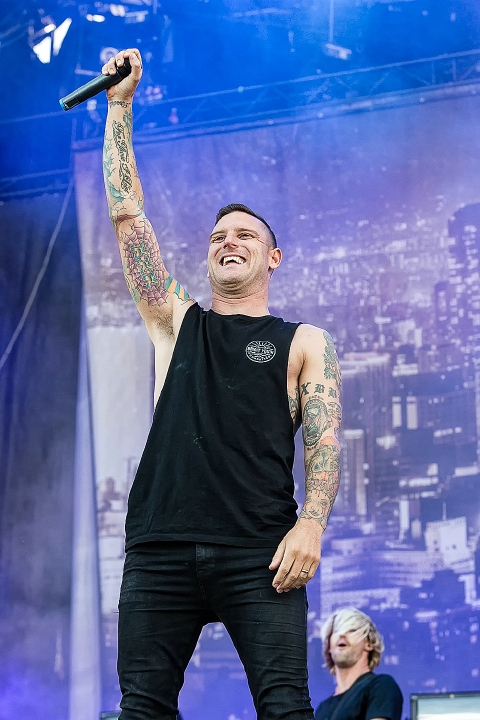 Parkway Drive @ Rock Am Ring 2015, foto 30, foto's door Edwin Houdevelt - FrontView Magazine