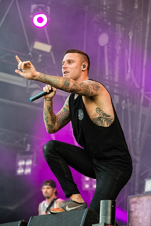 Parkway Drive @ Rock Am Ring 2015, foto 32, foto's door Edwin Houdevelt - FrontView Magazine