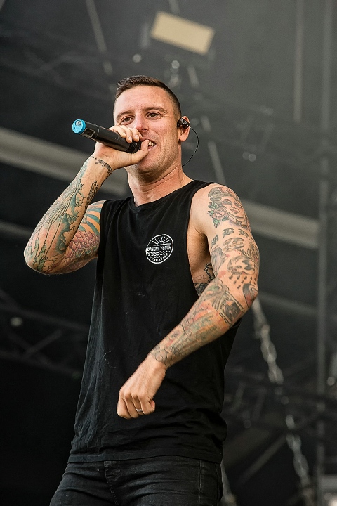 Parkway Drive @ Rock Am Ring 2015, foto 34, foto's door Edwin Houdevelt - FrontView Magazine