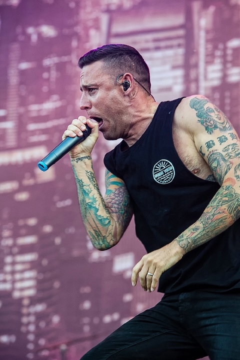 Parkway Drive @ Rock Am Ring 2015, foto 36, foto's door Edwin Houdevelt - FrontView Magazine
