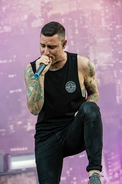 Parkway Drive @ Rock Am Ring 2015, foto 37, foto's door Edwin Houdevelt - FrontView Magazine