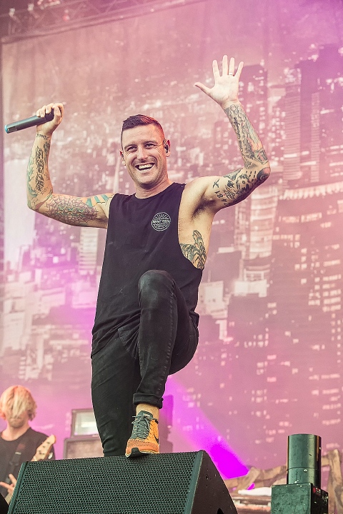 Parkway Drive @ Rock Am Ring 2015, foto 39, foto's door Edwin Houdevelt - FrontView Magazine