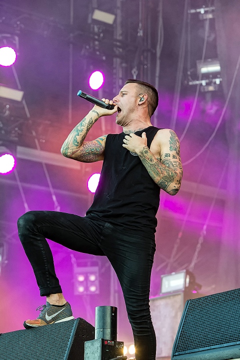 Parkway Drive @ Rock Am Ring 2015, foto 41, foto's door Edwin Houdevelt - FrontView Magazine