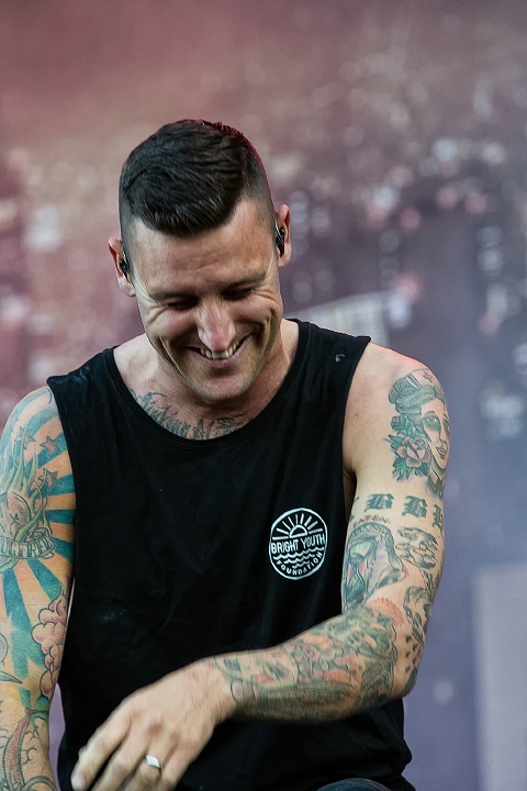 Parkway Drive @ Rock Am Ring 2015, foto 42, foto's door Edwin Houdevelt - FrontView Magazine