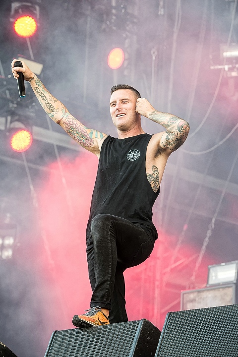 Parkway Drive @ Rock Am Ring 2015, foto 45, foto's door Edwin Houdevelt - FrontView Magazine