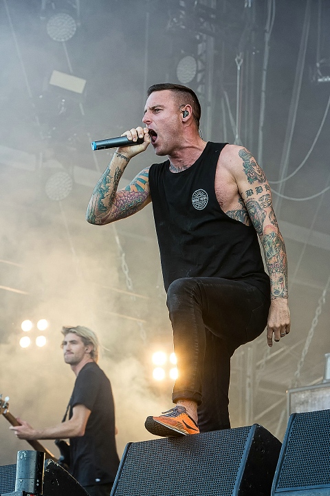 Parkway Drive @ Rock Am Ring 2015, foto 47, foto's door Edwin Houdevelt - FrontView Magazine