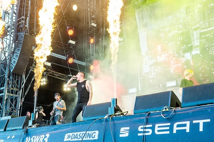 Parkway Drive @ Rock Am Ring 2015, foto 49, foto's door Edwin Houdevelt - FrontView Magazine