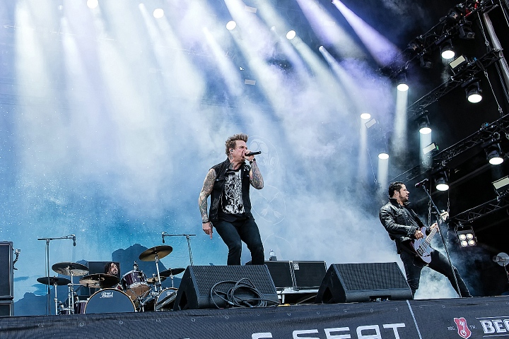 Papa Roach @ Rock Am Ring 2015, foto 2, foto's door Edwin Houdevelt - FrontView Magazine