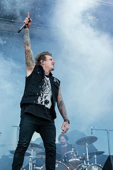 Papa Roach @ Rock Am Ring 2015, foto 4, foto's door Edwin Houdevelt - FrontView Magazine