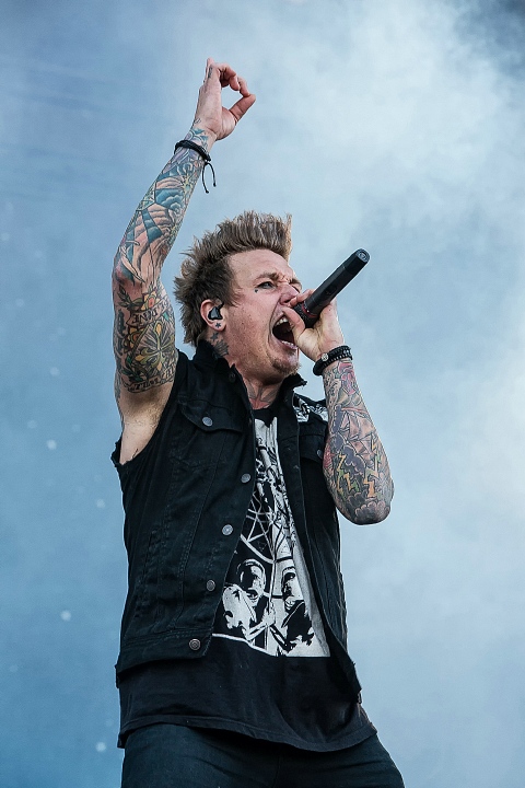 Papa Roach @ Rock Am Ring 2015, foto 7, foto's door Edwin Houdevelt - FrontView Magazine