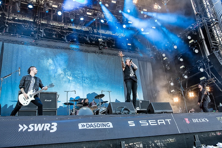 Papa Roach @ Rock Am Ring 2015, foto 10, foto's door Edwin Houdevelt - FrontView Magazine