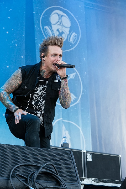 Papa Roach @ Rock Am Ring 2015, foto 12, foto's door Edwin Houdevelt - FrontView Magazine