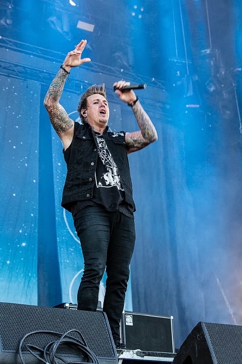 Papa Roach @ Rock Am Ring 2015, foto 13, foto's door Edwin Houdevelt - FrontView Magazine