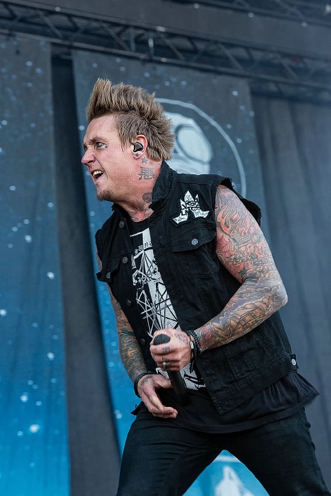 Papa Roach @ Rock Am Ring 2015, foto 14, foto's door Edwin Houdevelt - FrontView Magazine