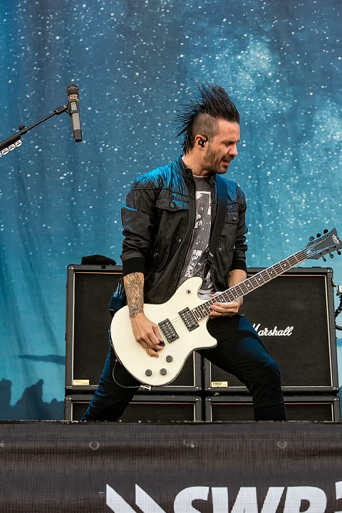 Papa Roach @ Rock Am Ring 2015, foto 17, foto's door Edwin Houdevelt - FrontView Magazine