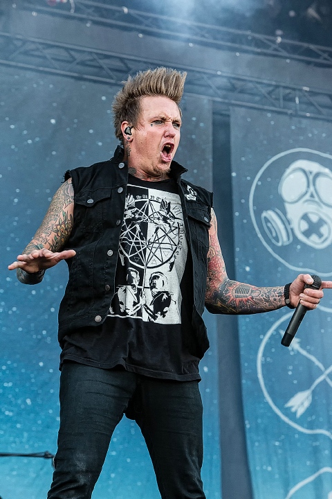 Papa Roach @ Rock Am Ring 2015, foto 20, foto's door Edwin Houdevelt - FrontView Magazine