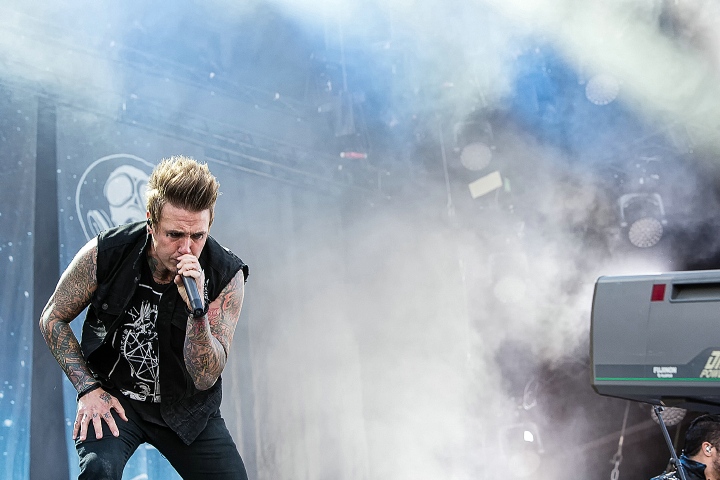 Papa Roach @ Rock Am Ring 2015, foto 22, foto's door Edwin Houdevelt - FrontView Magazine