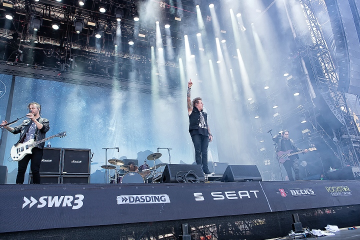 Papa Roach @ Rock Am Ring 2015, foto 26, foto's door Edwin Houdevelt - FrontView Magazine