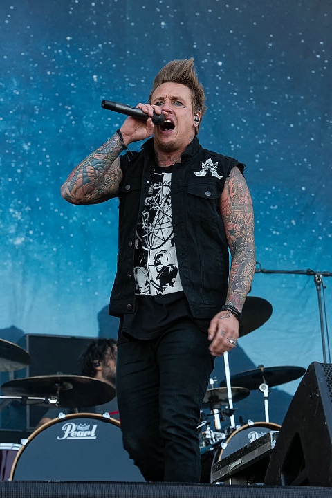 Papa Roach @ Rock Am Ring 2015, foto 27, foto's door Edwin Houdevelt - FrontView Magazine