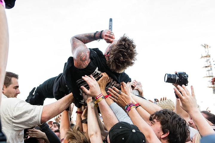 Papa Roach @ Rock Am Ring 2015, foto 28, foto's door Edwin Houdevelt - FrontView Magazine
