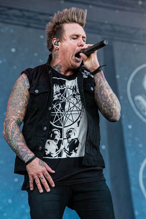 Papa Roach @ Rock Am Ring 2015, foto 30, foto's door Edwin Houdevelt - FrontView Magazine