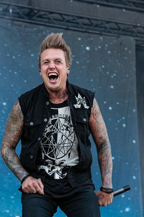 Papa Roach @ Rock Am Ring 2015, foto 31, foto's door Edwin Houdevelt - FrontView Magazine