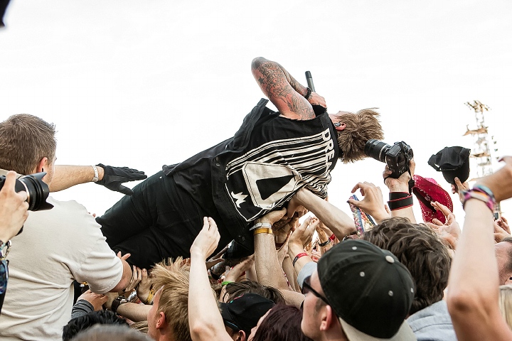 Papa Roach @ Rock Am Ring 2015, foto 35, foto's door Edwin Houdevelt - FrontView Magazine