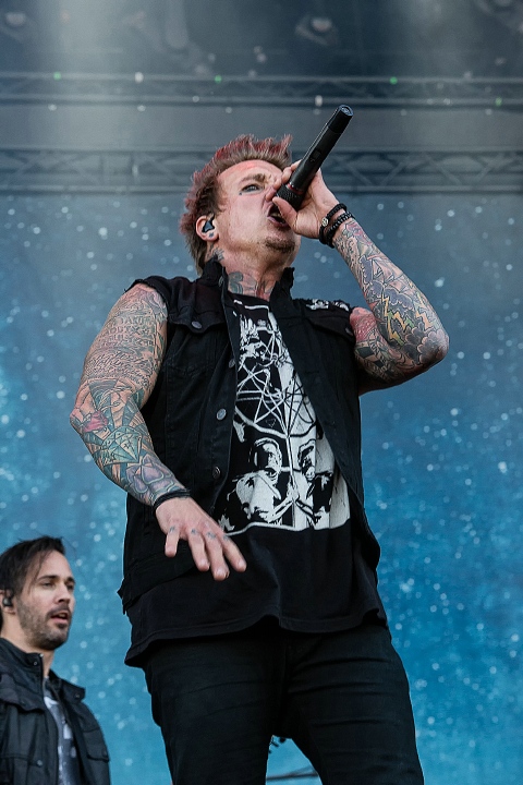 Papa Roach @ Rock Am Ring 2015, foto 40, foto's door Edwin Houdevelt - FrontView Magazine