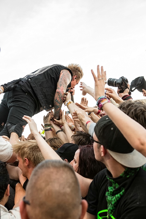 Papa Roach @ Rock Am Ring 2015, foto 43, foto's door Edwin Houdevelt - FrontView Magazine