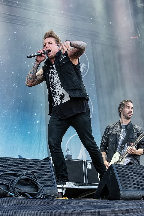 Papa Roach @ Rock Am Ring 2015, foto 44, foto's door Edwin Houdevelt - FrontView Magazine