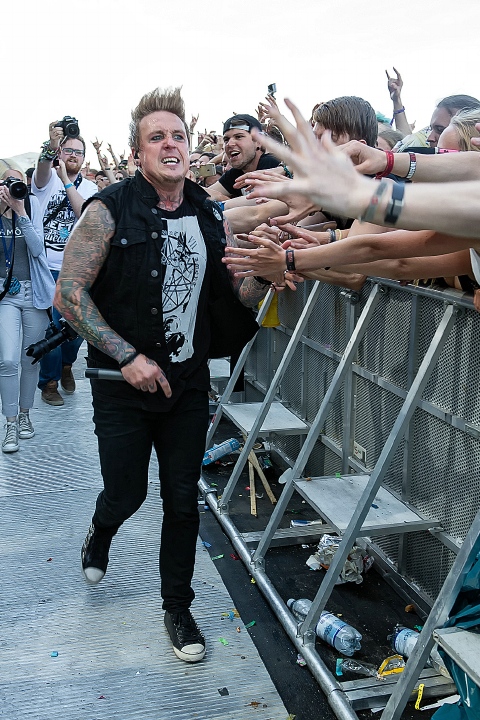 Papa Roach @ Rock Am Ring 2015, foto 46, foto's door Edwin Houdevelt - FrontView Magazine