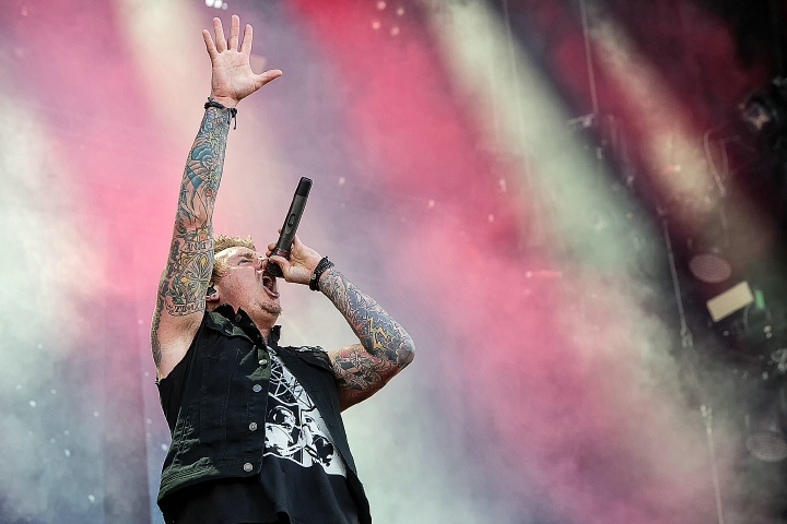 Papa Roach @ Rock Am Ring 2015, foto 49, foto's door Edwin Houdevelt - FrontView Magazine