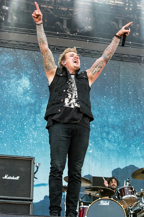 Papa Roach @ Rock Am Ring 2015, foto 52, foto's door Edwin Houdevelt - FrontView Magazine