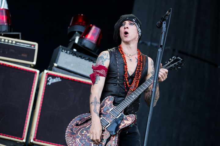 Backyard Babies @ NOVA ROCK 2015, picture 2, photographed by Dorien Goetschalckx - FrontView Magazine