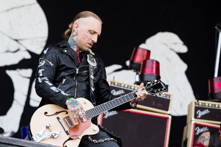 Backyard Babies @ NOVA ROCK 2015, picture 7, photographed by Dorien Goetschalckx - FrontView Magazine