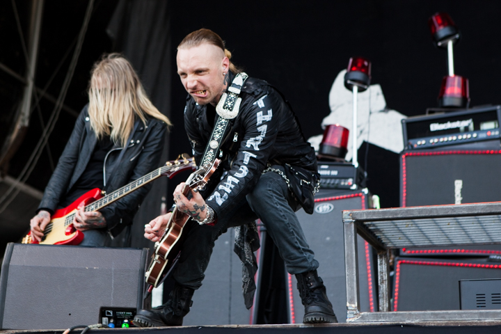Backyard Babies @ NOVA ROCK 2015, picture 9, photographed by Dorien Goetschalckx - FrontView Magazine