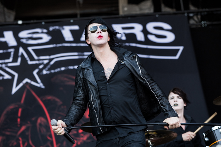 Deathstars @ NOVA ROCK 2015, picture 1, photographed by Dorien Goetschalckx - FrontView Magazine