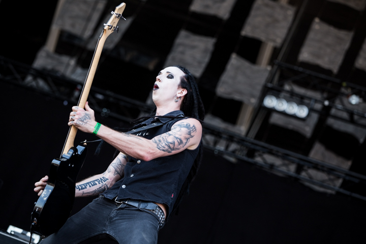 Deathstars @ NOVA ROCK 2015, picture 7, photographed by Dorien Goetschalckx - FrontView Magazine